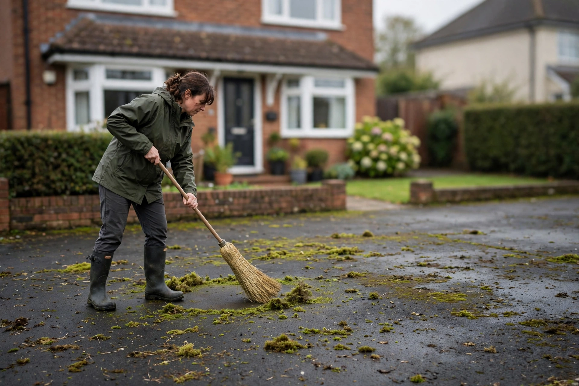 How to Remove Moss from a Tarmac Driveway: Safe UK Guide